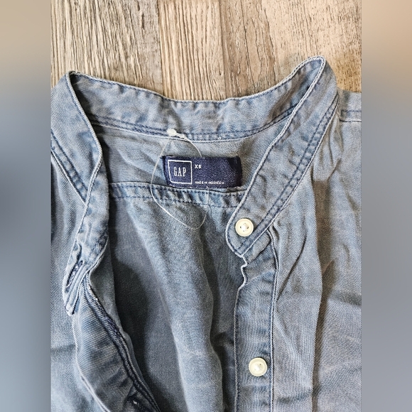 💚Gap Dress Size XS Color Light Denim 🩷 - Picture 4 of 7